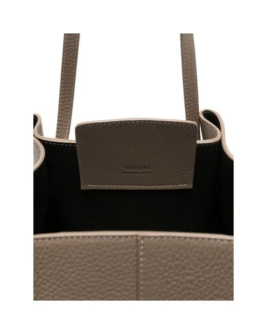 Yuzefi Gray Double-Handled Shoulder Bag