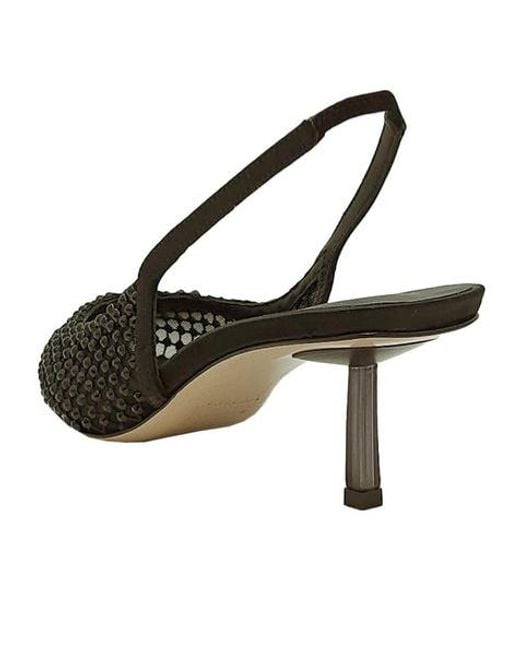 Le Silla Brown Gilda 60Mm Embellished Slingback Pumps