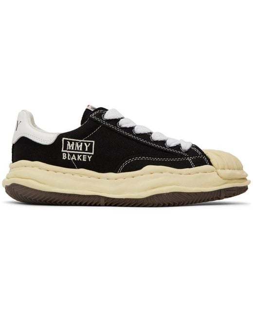 Maison Mihara Yasuhiro Black Blakey Vl Og Low-Top Sneakers for men