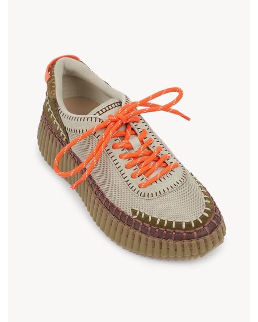 Chloé Brown Nama Sneaker