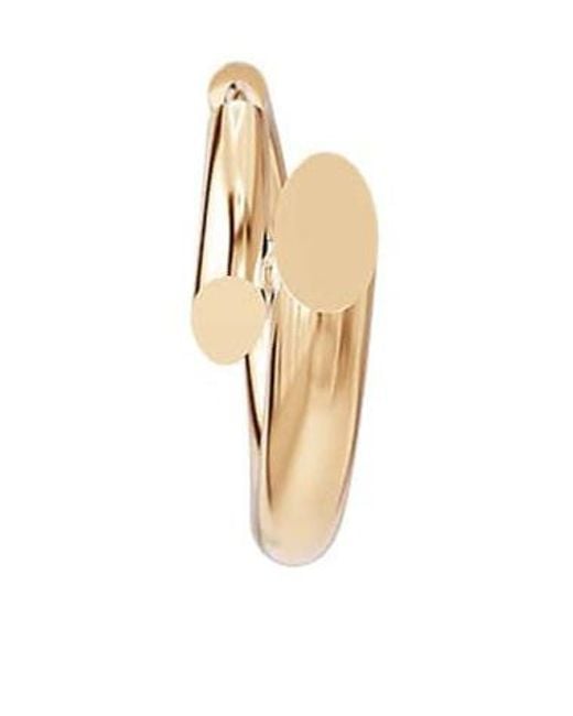 Charlotte Chesnais Metallic Hoop Earrings