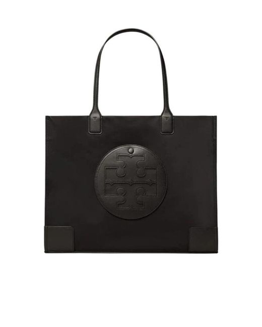Tory Burch Black Logo Handbag