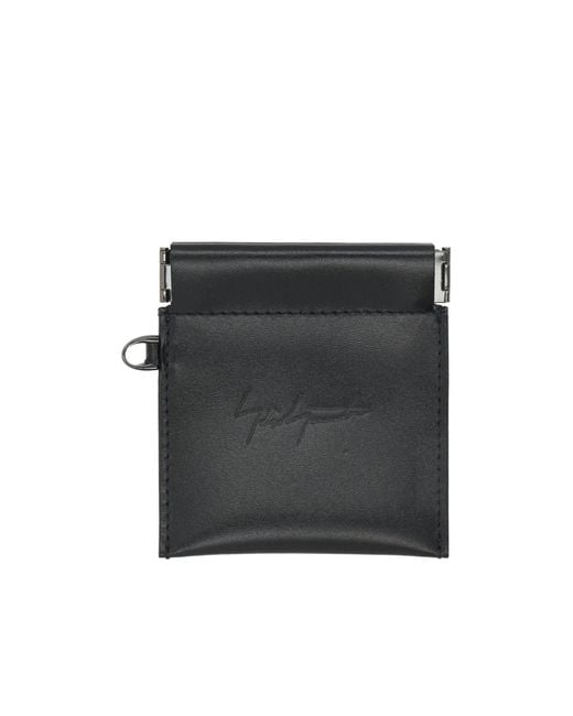 Yohji Yamamoto Black Discord Chain Wallet