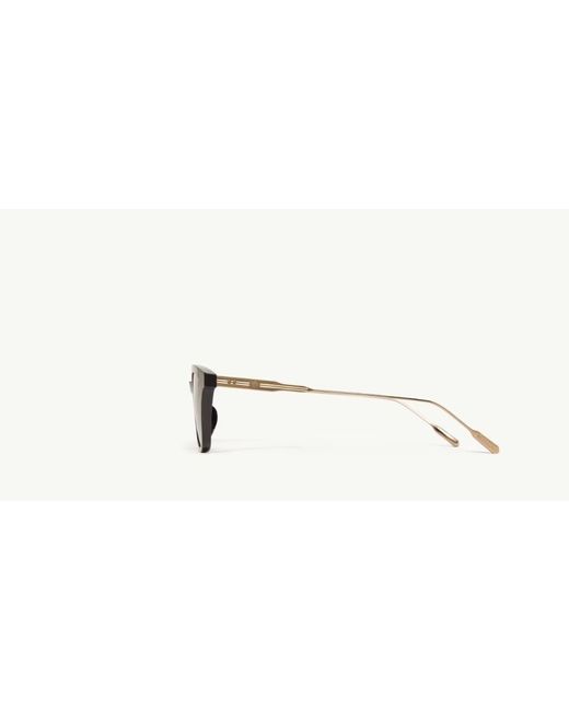 Moncler White Lentis Rectangular Sunglasses for men