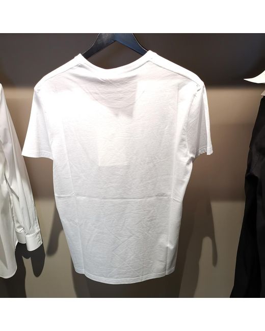 McQueen White Deconstructed Floral Skull T-Shirt for men