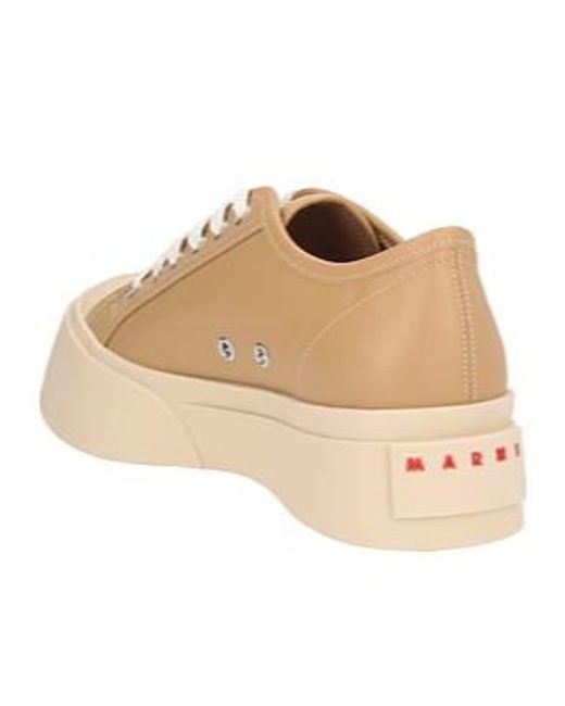 Marni Natural Minimalist Lowtop Casual Shoes