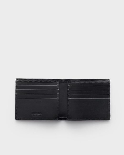 Prada Blue Leather Wallet