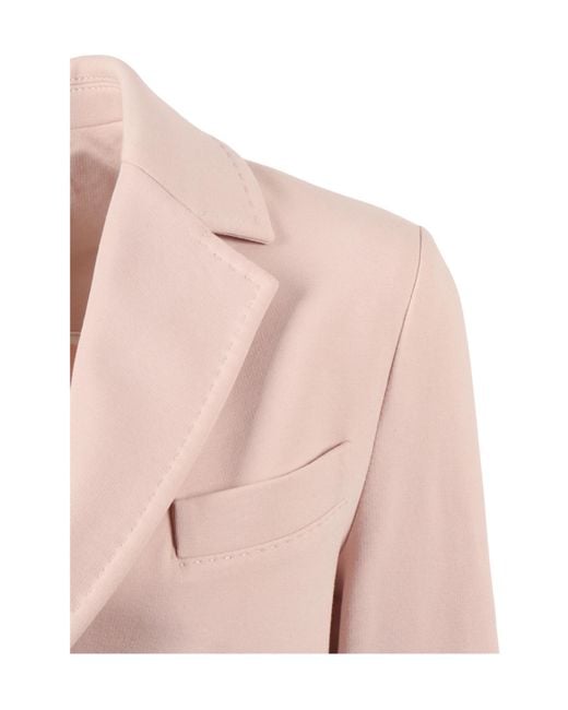 Circolo 1901 Pink Long-Sleeves Blazer