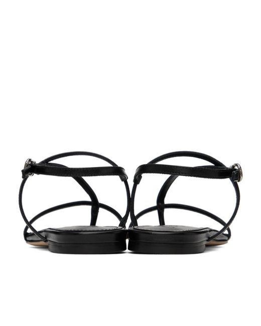 Aeyde Brown Ella Flat Sandals