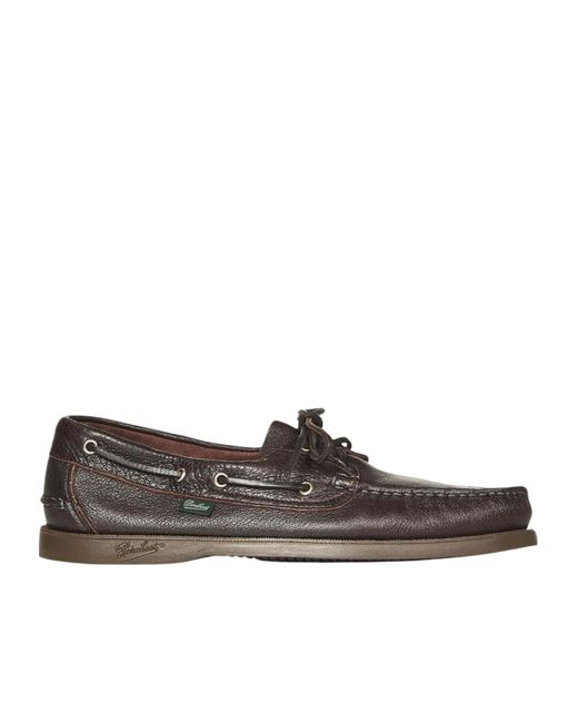 Paraboot Brown Lace-Up Loafers for men
