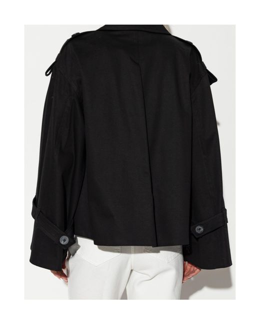 By Malene Birger Black Double-Breasted Jacket