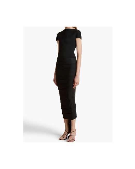 Khaite Black Basile Jumpsuit