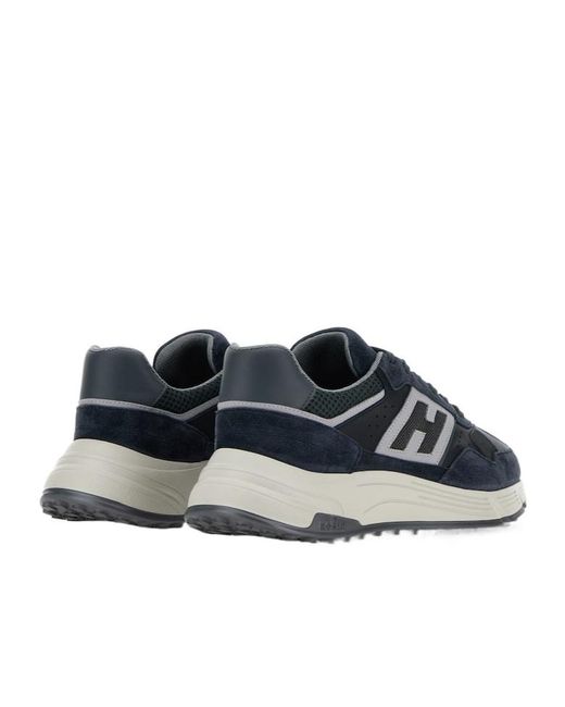 Hogan Blue Hyperlight Lace-Up Sneakers for men