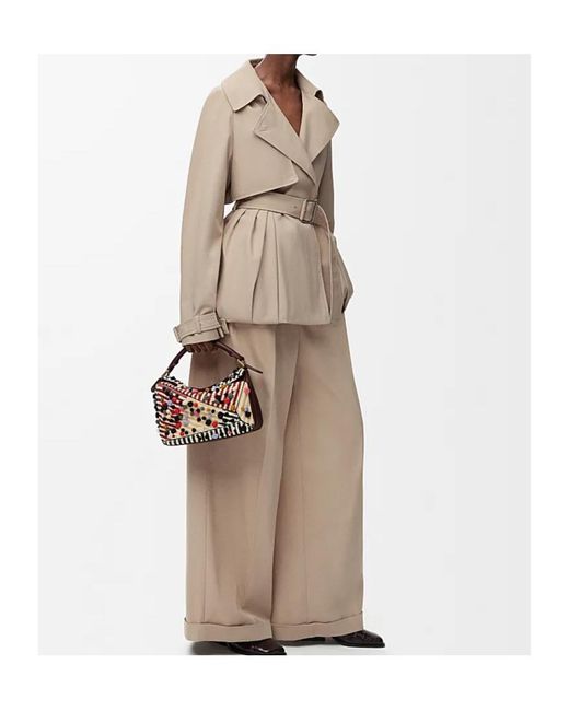 Loewe Natural Notched-Lapel Cotton Jacket