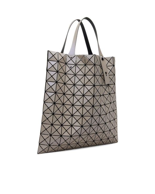 Issey Miyake Multicolor Geometric-Pattern Tote Bag