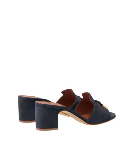 Loro Piana Blue Summer Charms Sandal