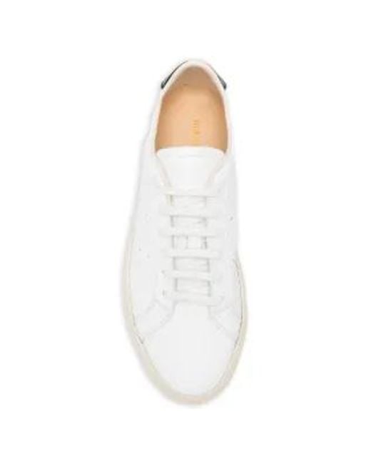 Common Projects White Achilles Contrast Sneakers