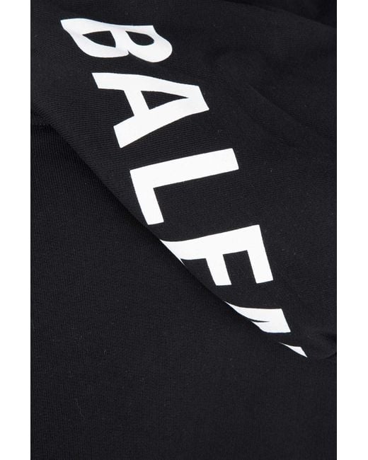 Balenciaga Blue Cotton Oversized Sweatshirt