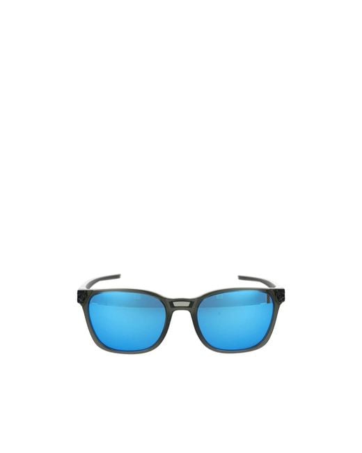 Oakley Blue Geometric Sunglasses for men