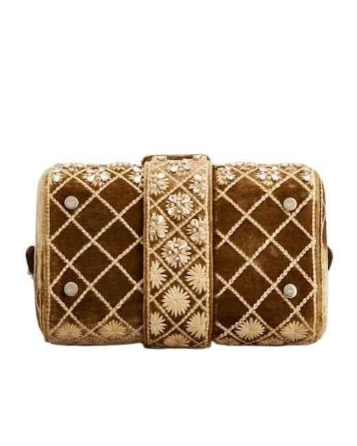 Roger Vivier Metallic Belle Vivier Bag