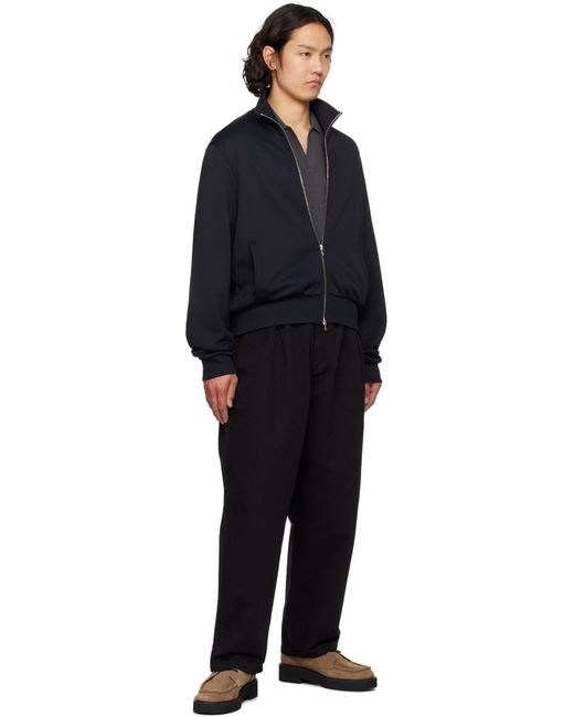 Carhartt Black Pleated Relaxed Pants for men