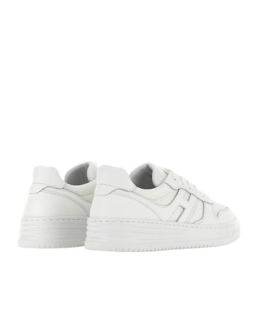Hogan White H630 Low-Top Sneakers for men