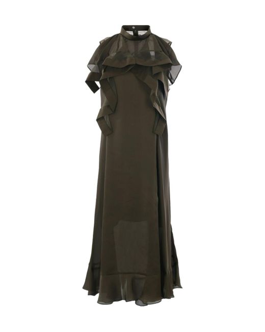 Sacai Green Dresses