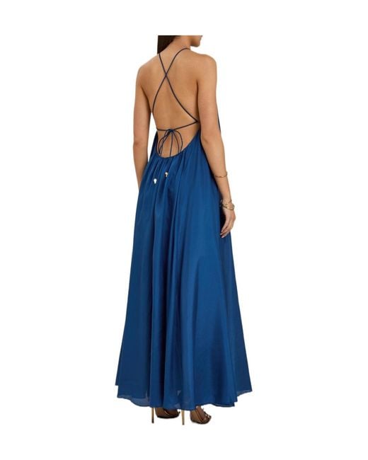 Zimmermann Blue Beaded Embellished Dress