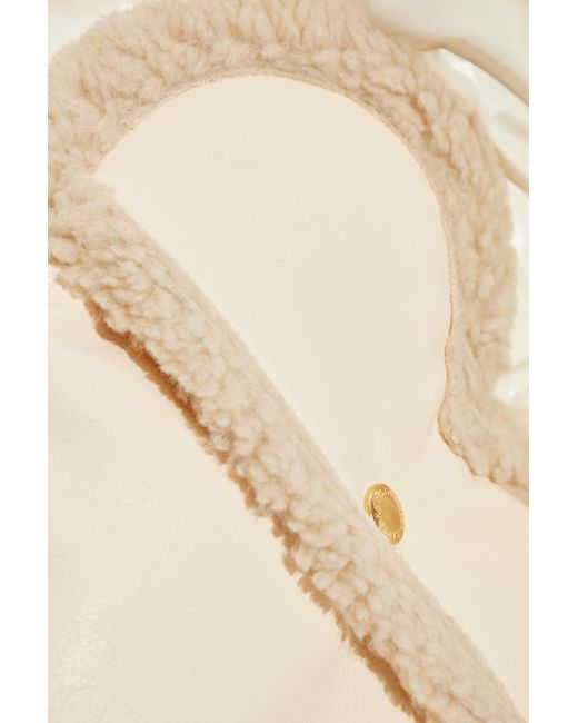 Khrisjoy Natural Corazon Shearling Jacket
