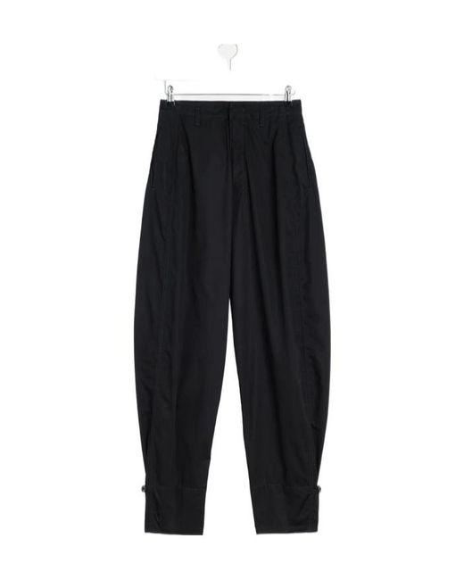 Lemaire Black Soft Volume Pants