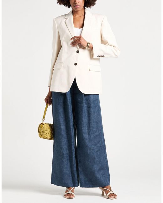 Brunello Cucinelli Natural Minimalist Single-Breasted Suit