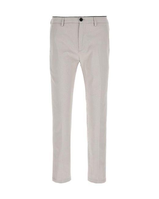 Department 5 Gray Straight Leg Prince Pants for men