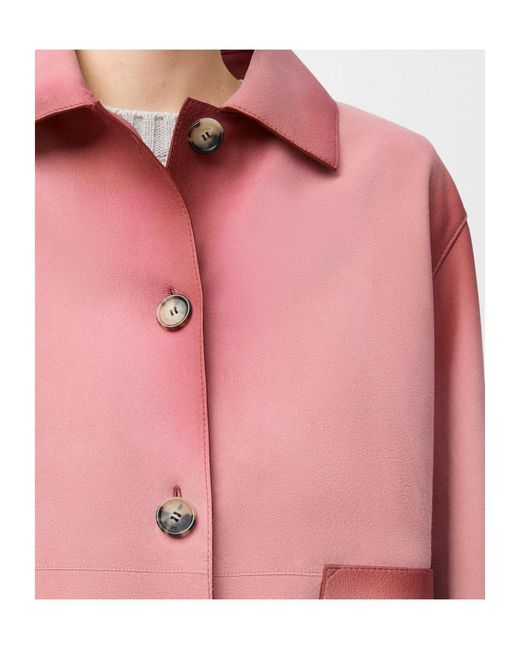 Loewe Pink Turn-Up Jacket