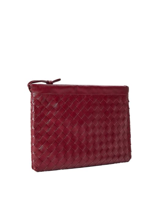 Bottega Veneta Red Simple Handbag