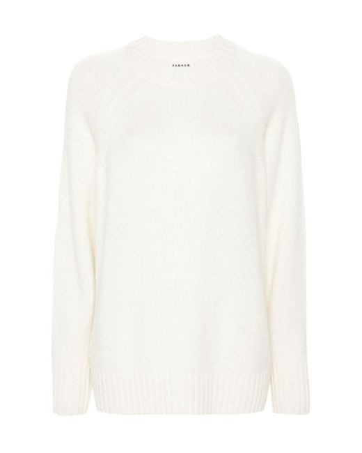P.A.R.O.S.H. White Cashmere Jumper
