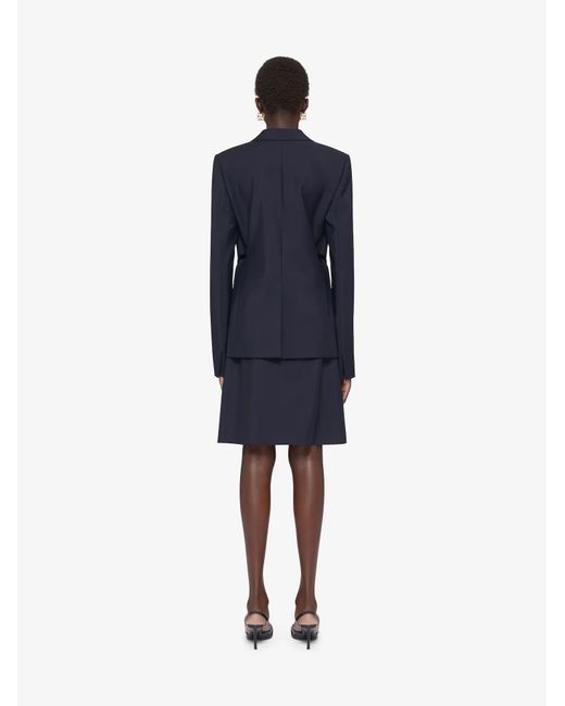 Givenchy Blue Voyou Jacket