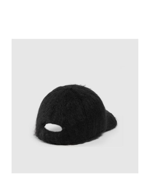 Gucci Black Logo Plaque Baseball Cap
