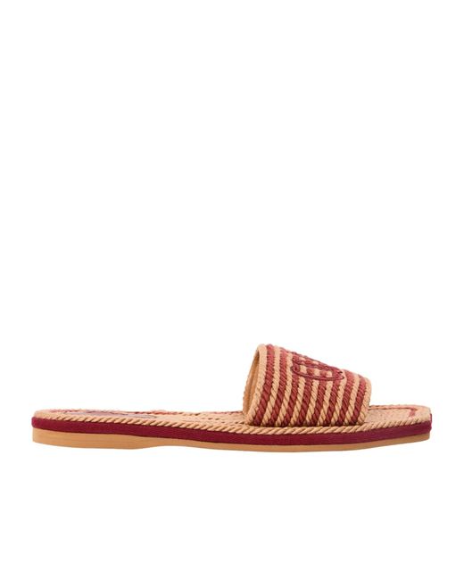 Chloé Multicolor Simple Flat Slippers