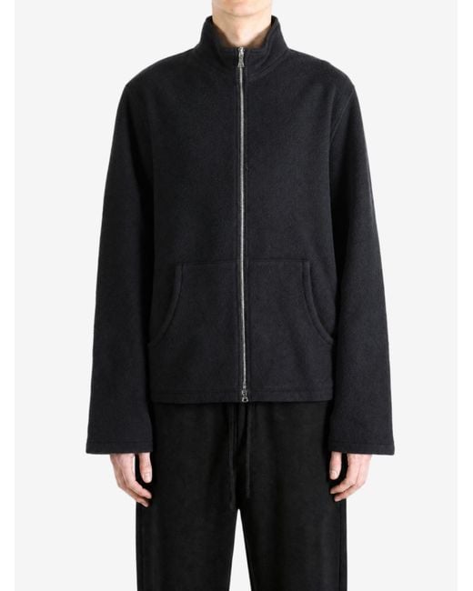 Rier Black Long-Sleeved Casual Jacket for men