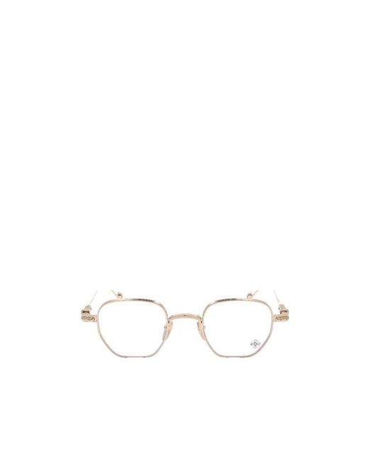 Chrome Hearts White Logo Flat Mirror for men