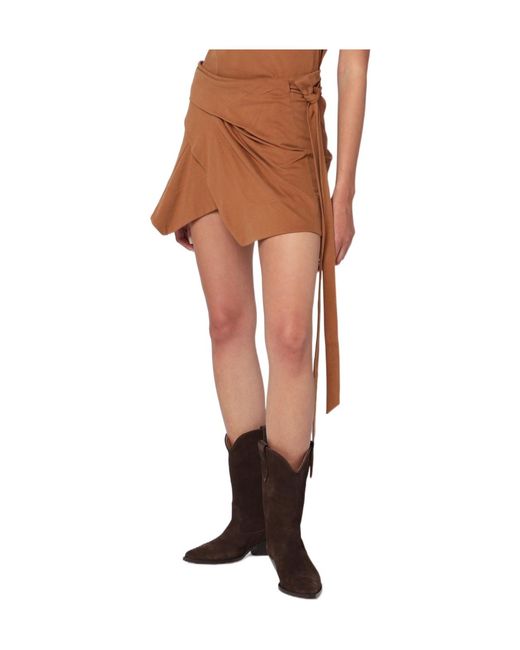 Isabel Marant Brown Berenice Skirt