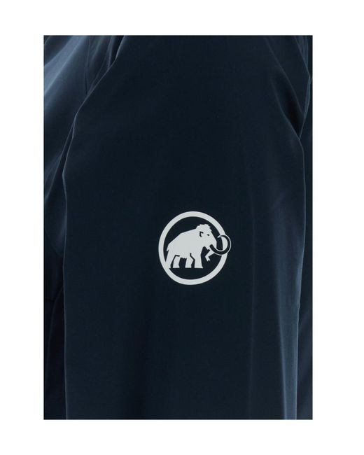 Mammut Blue Long-Sleeve Casual Jacket for men