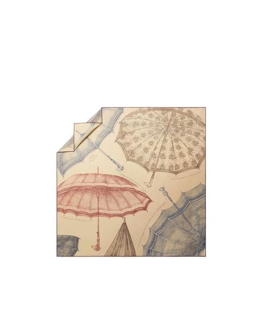 Loro Piana Natural Ombrelli Belli, Belli! Scarf