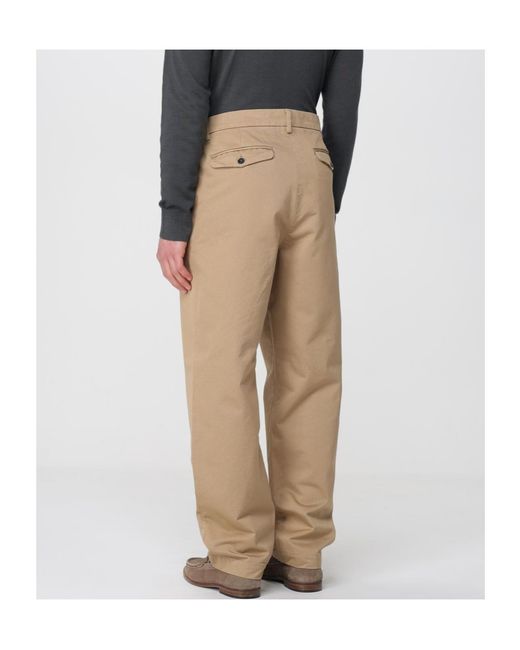 Barena Natural Straight Leg Trousers for men