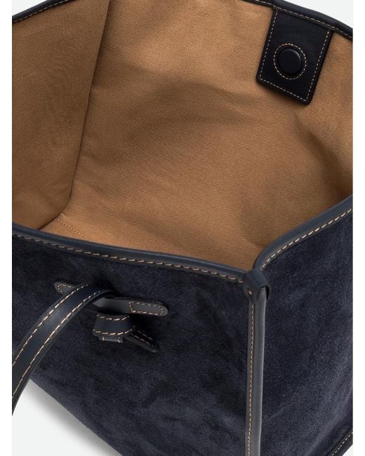 Gianni Chiarini Blue Marcella Shopping Bag