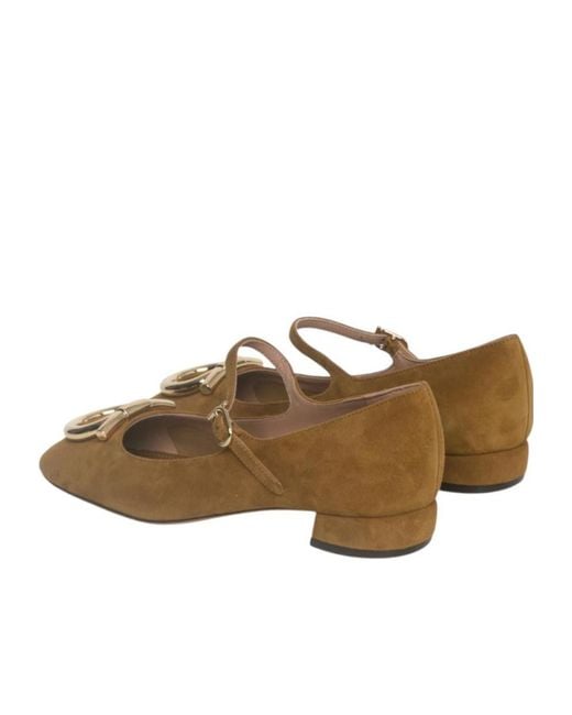 Ferragamo Brown Marry 2 High Heels