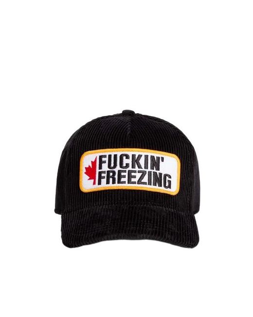 DSquared² Black Souvenir From Canada Baseball Cap for men