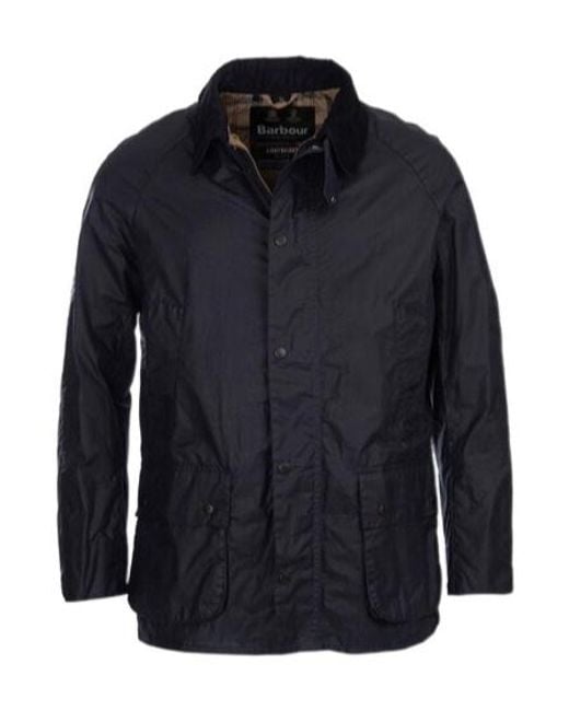 Barbour Blue Northumbria Waterproof Coat for men