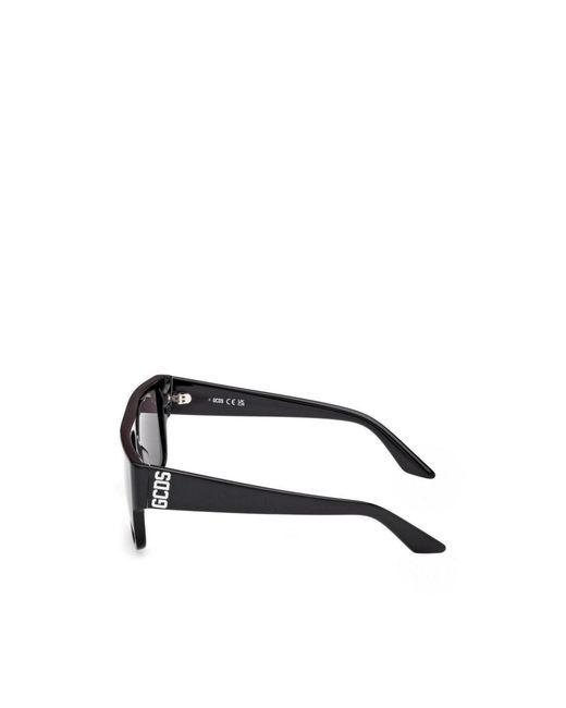 Gcds Gray Square-Frame Sunglasses for men