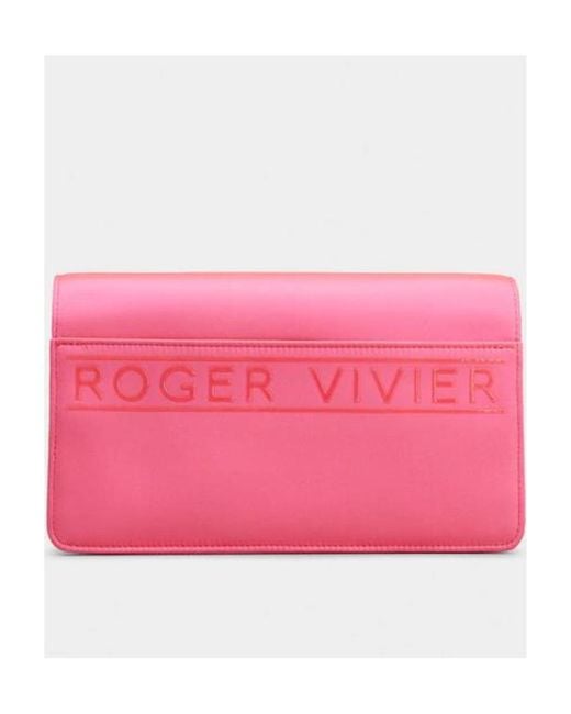Roger Vivier Pink Viv' Choc Jewel Mini Bag